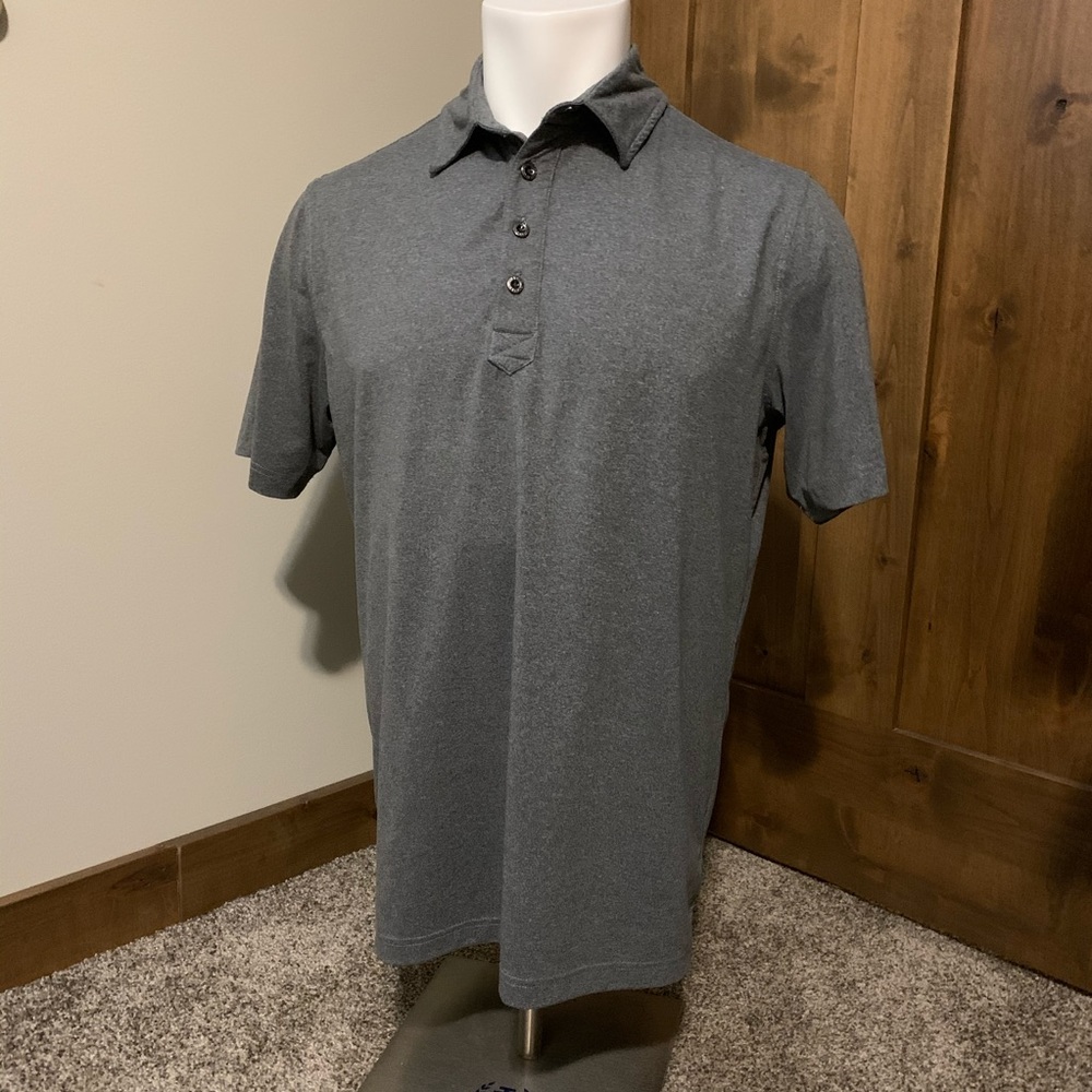 Chase 54 Gray Golf Polo Athletic Short Sleeve